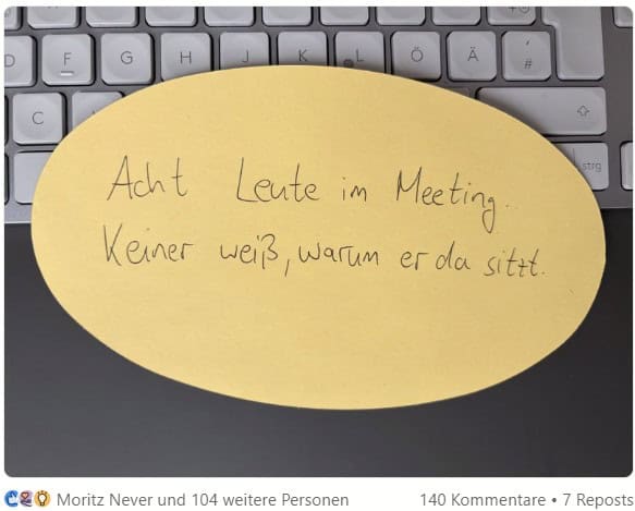 Meetingkultur im Unternehmen: Warum interne Bürokratie die eigentliche Arbeit verdrängt